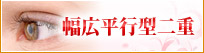 幅広平行型二重