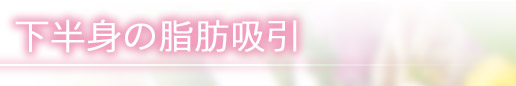 下半身の脂肪吸引